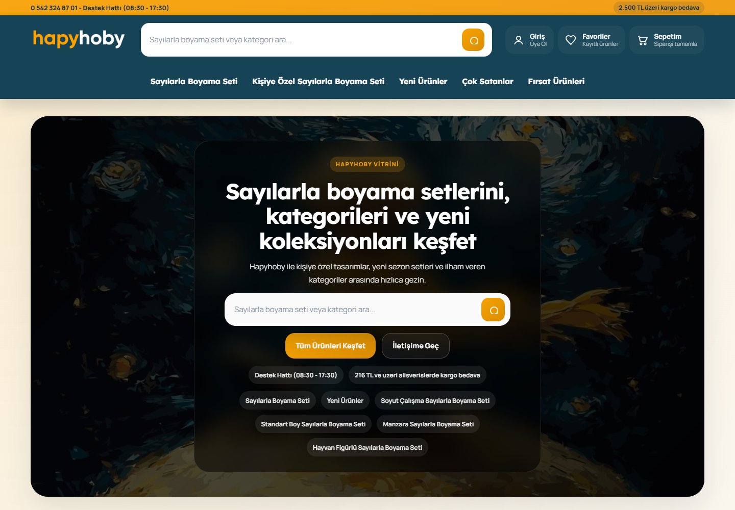 Hapyhoby — mağaza görünümü