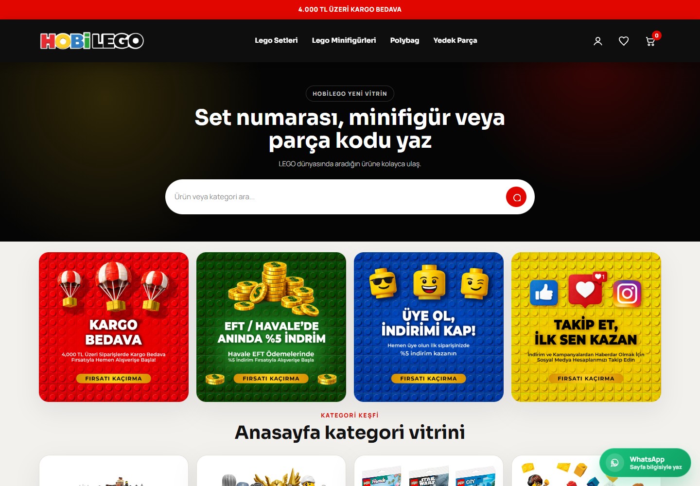 Hobilego — mağaza görünümü