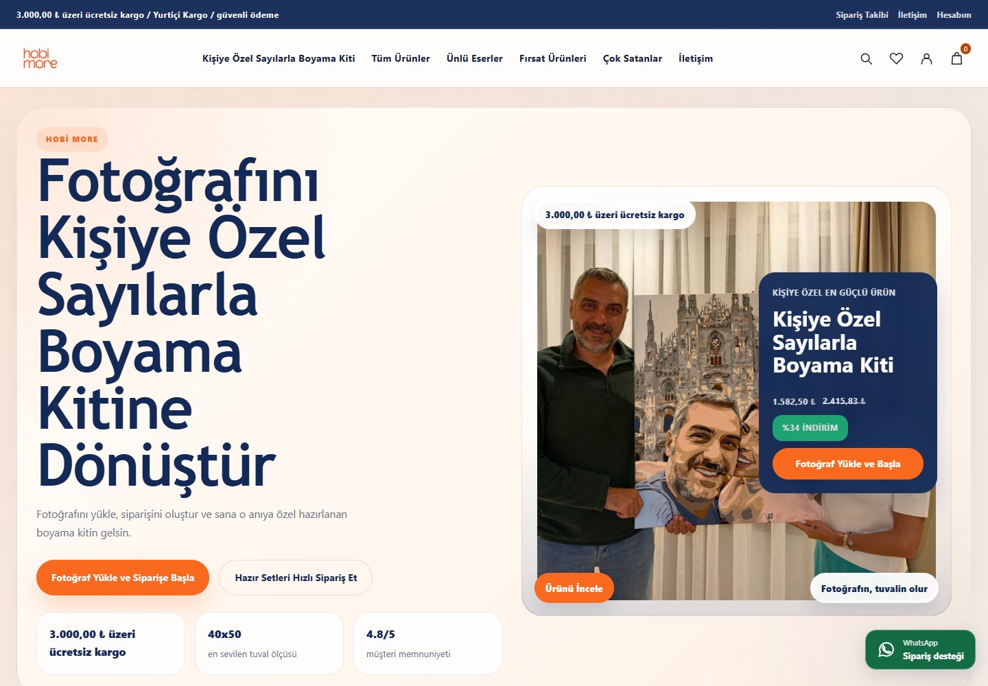 Hobi More — mağaza görünümü