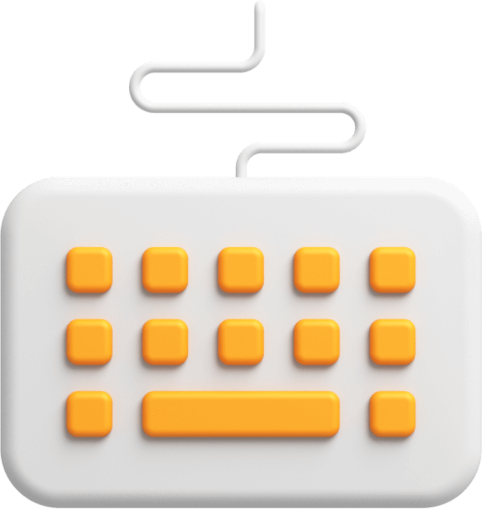 3dicon keyboard