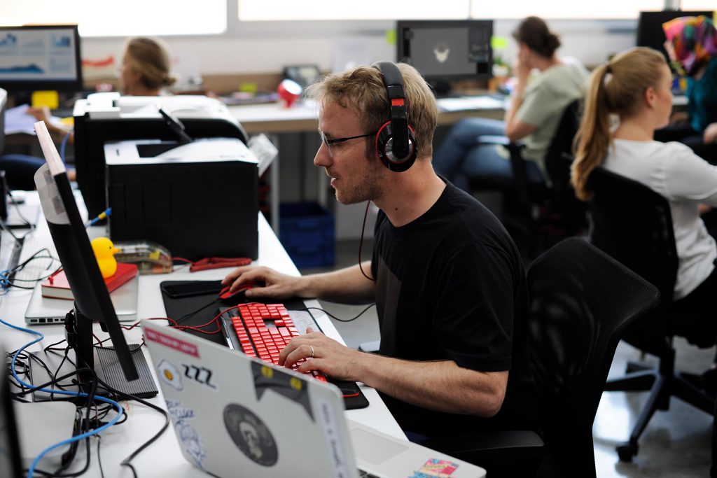 startup business people working in office PT6VHQ7