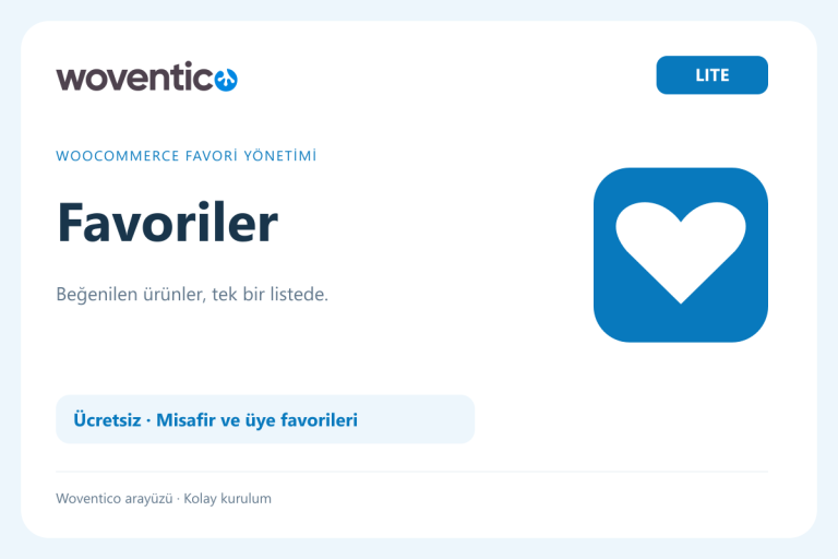 Woventico Favoriler Lite ön görseli
