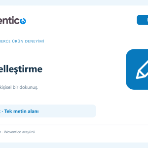 Woventico Ürün Kişiselleştirme Lite — WooCommerce ürün kişiselleştirme