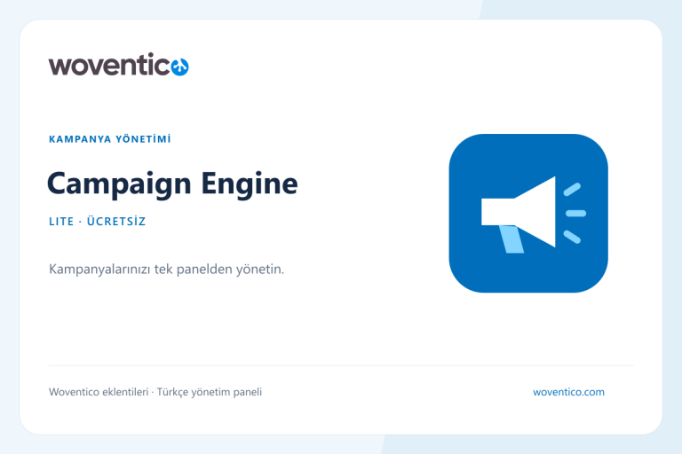 Woventico Campaign Engine Lite ön görseli