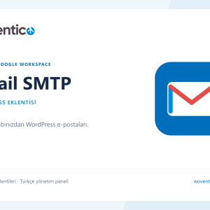 Woventico Gmail SMTP ön görseli