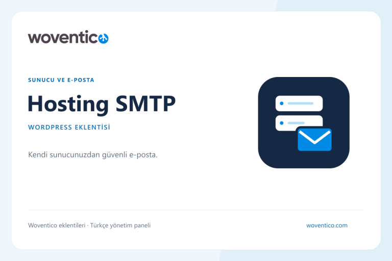 Woventico Hosting SMTP ön görseli